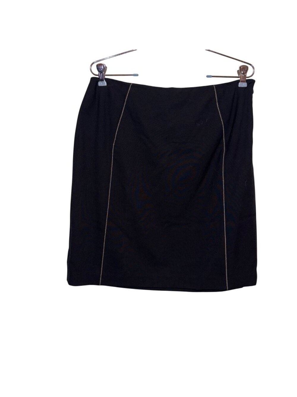 Ann Taylor Loft Womens Black Stretch Pencil Skirt Size 12
